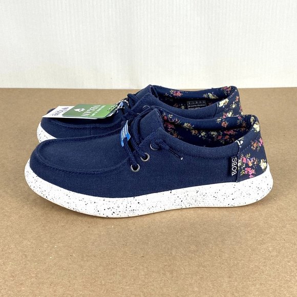 Skechers Shoes - Skechers Bobs Skipper Laurel Oak Slip On Memory Foam Womens Size 6 Navy Blue